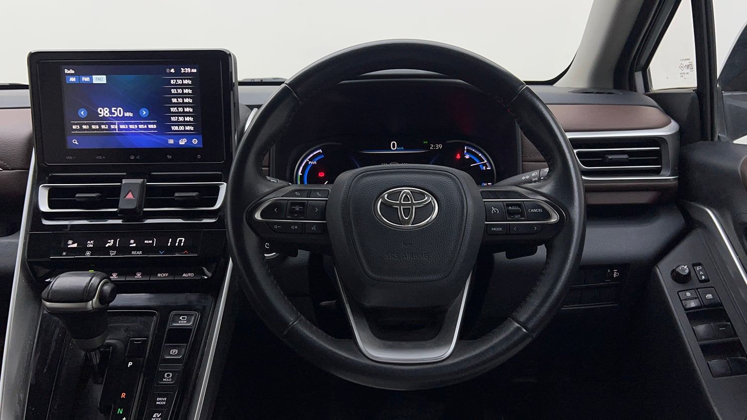 Used 2023 Toyota Innova Hycross VX Hybrid 7 STR Hybrid Automatic interior STEERING VIEW