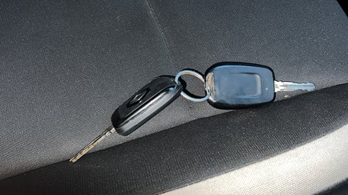 Used 2023 Renault Triber RXE Petrol Manual extra CAR KEY VIEW