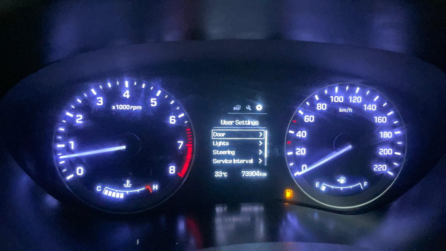 Used 2016 Hyundai Elite i20 Asta 1.2 Petrol Manual interior CLUSTERMETER VIEW