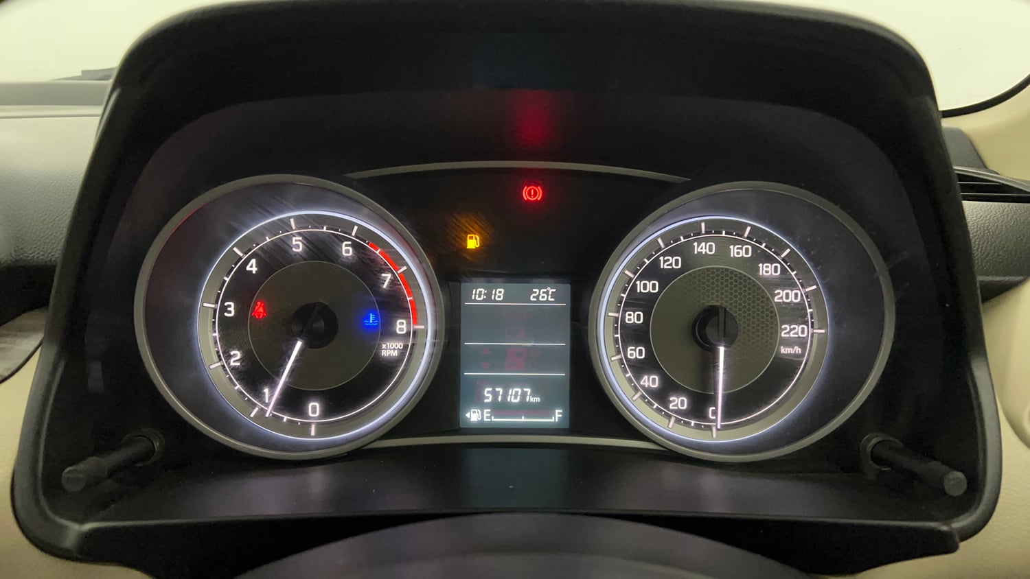 Used 2020 Maruti Suzuki Dzire ZXi Petrol Manual interior CLUSTERMETER VIEW