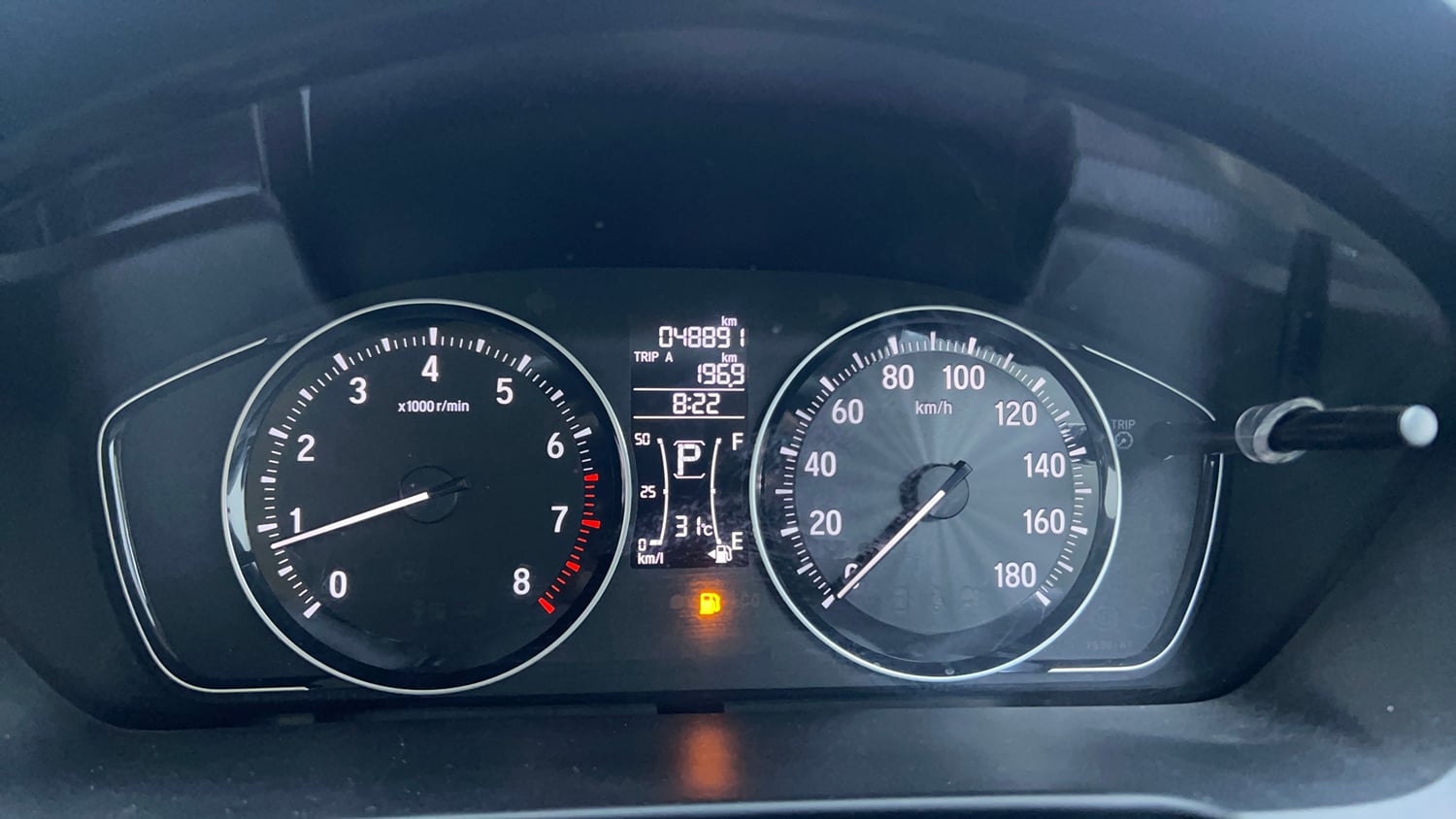 Used 2022 Honda Amaze VX CVT 1.2 Petrol Petrol Automatic interior CLUSTERMETER VIEW