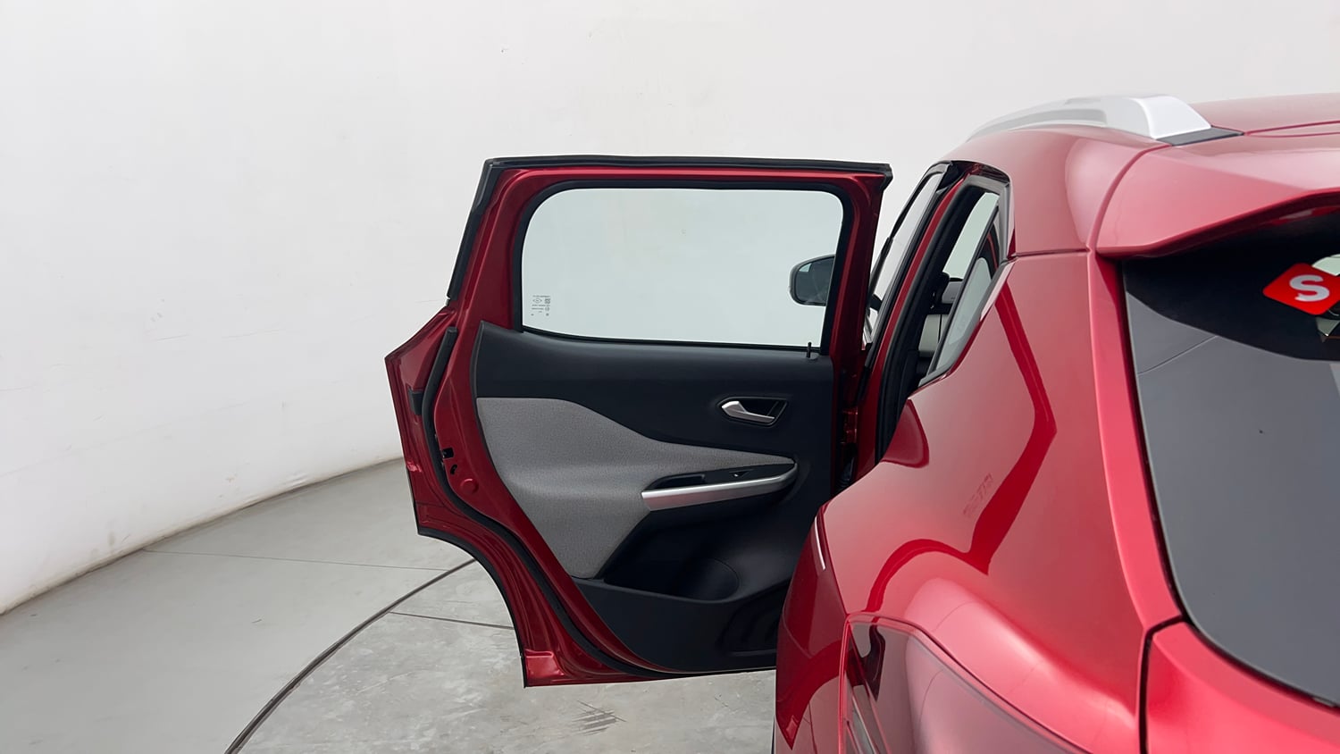 Used 2023 Nissan Magnite XV Turbo CVT Petrol Automatic interior LEFT REAR DOOR OPEN VIEW