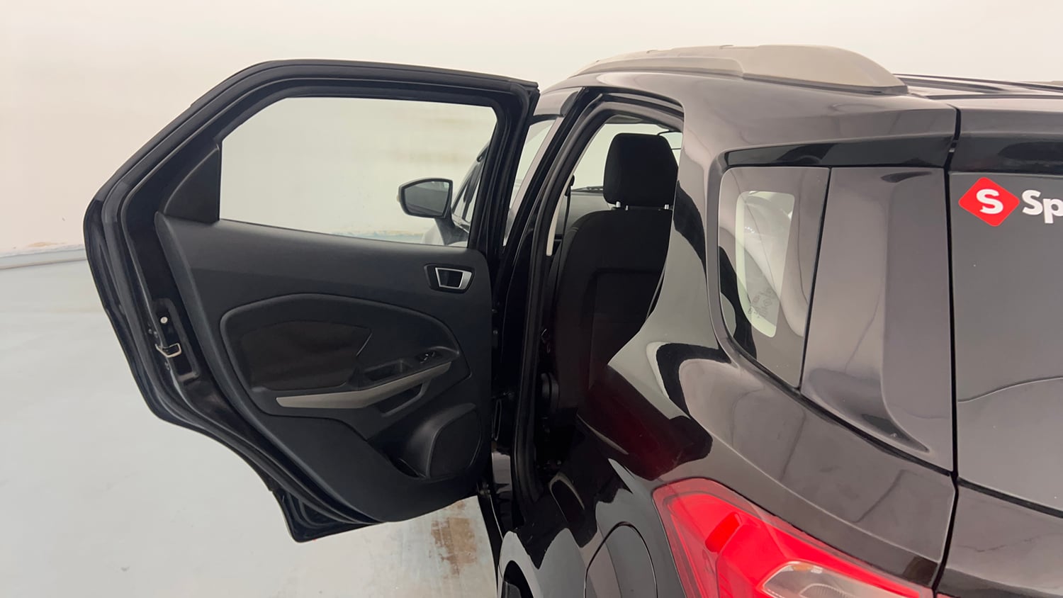 Used 2018 Ford EcoSport Titanium 1.5L TDCi Diesel Manual interior LEFT REAR DOOR OPEN VIEW
