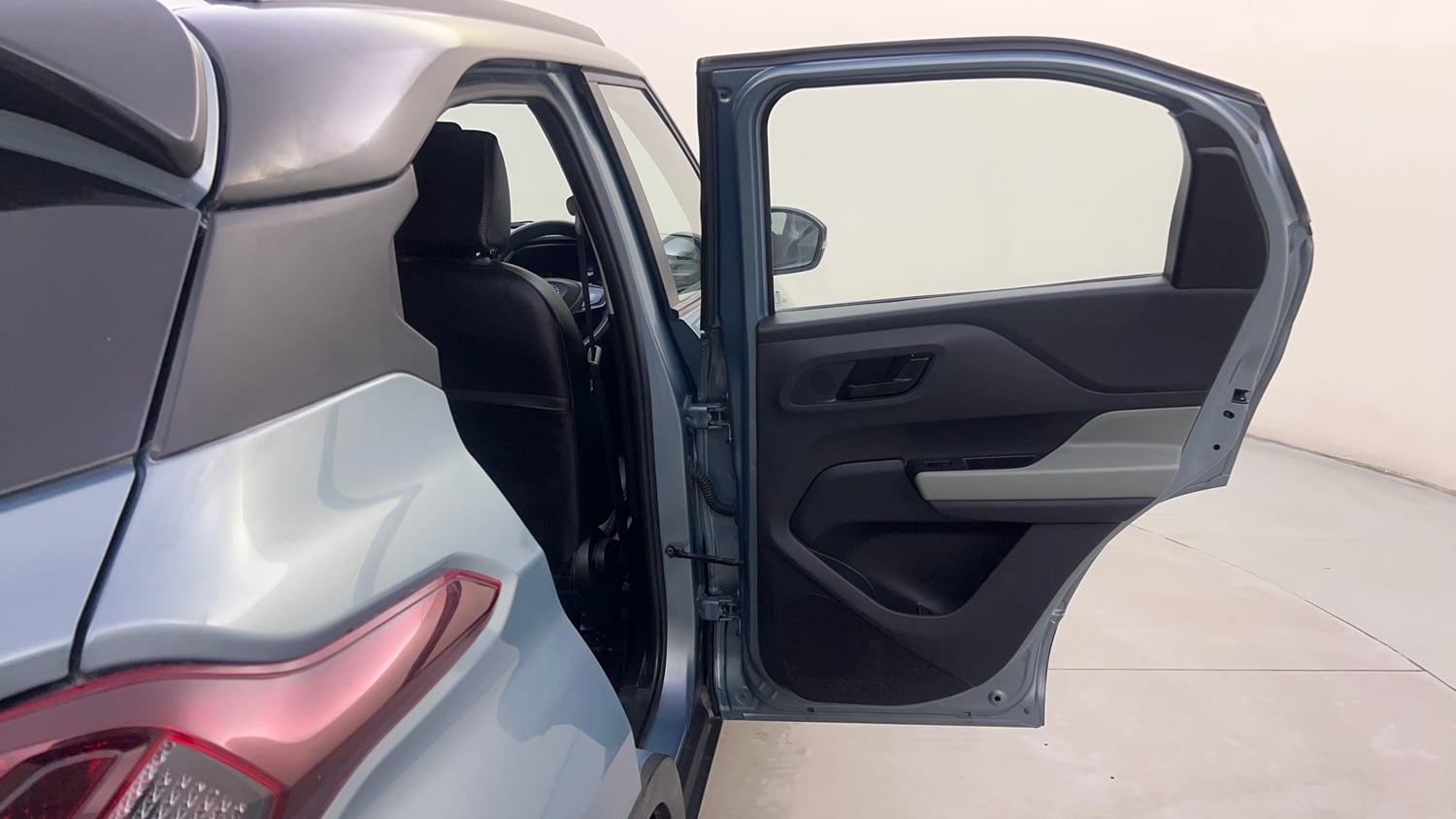 Used 2022 Tata Punch Adventure MT Petrol Manual interior RIGHT REAR DOOR OPEN VIEW