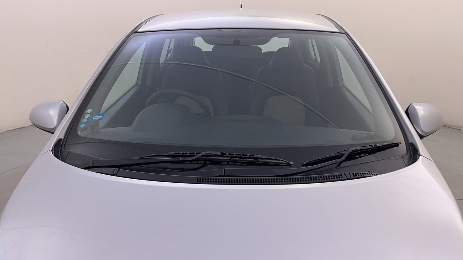 Used 2018 Hyundai Grand i10 Magna 1.2 Kappa VTVT Petrol Manual exterior FRONT WINDSHIELD VIEW