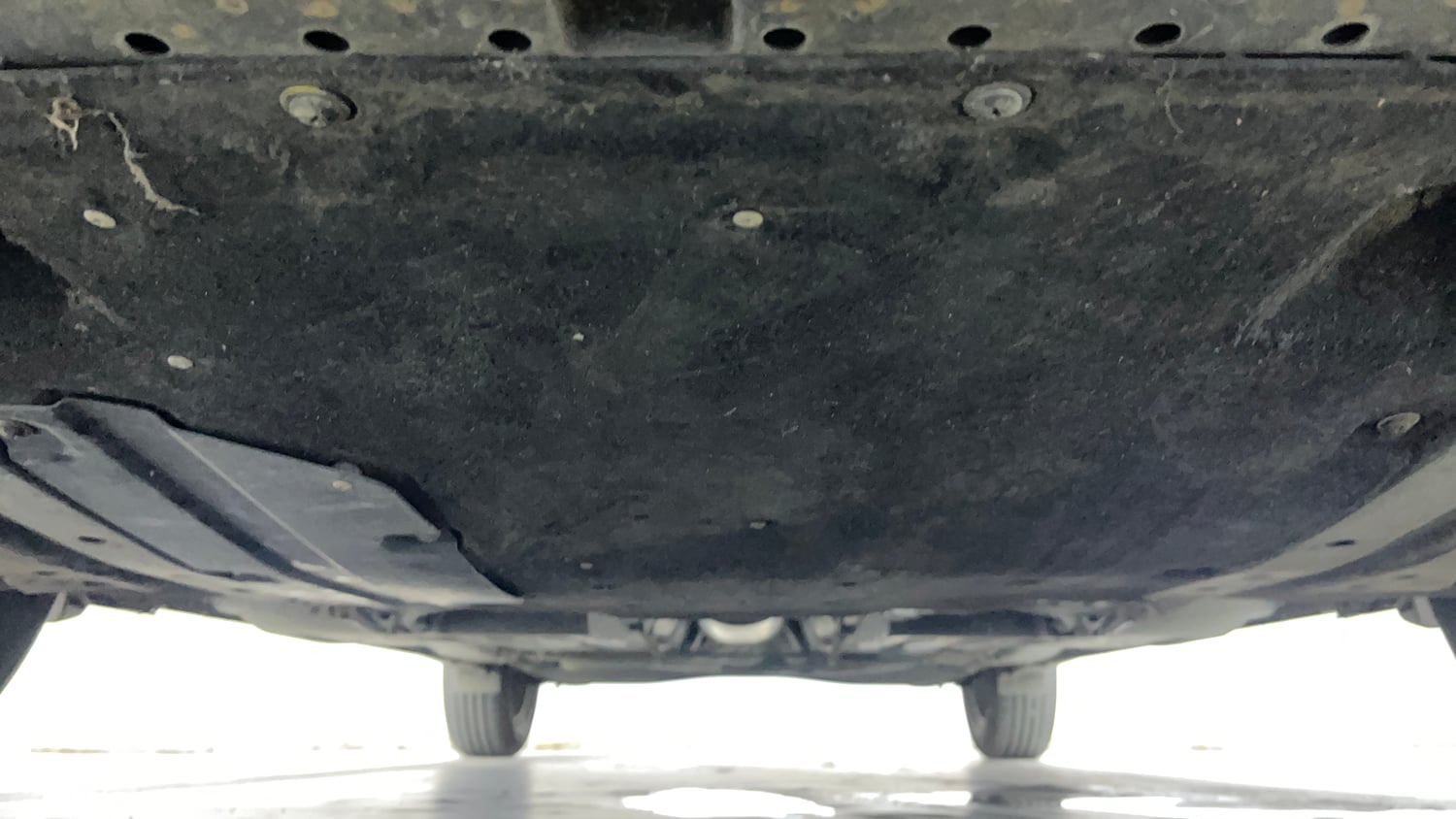 Used 2024 Maruti Suzuki Baleno Delta MT Petrol Manual extra FRONT LEFT UNDERBODY VIEW