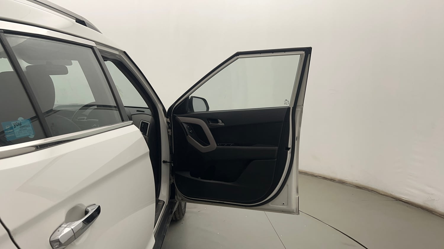Used 2017 Hyundai Creta SX Plus 1.6 AT Petrol Petrol Automatic interior RIGHT FRONT DOOR OPEN VIEW