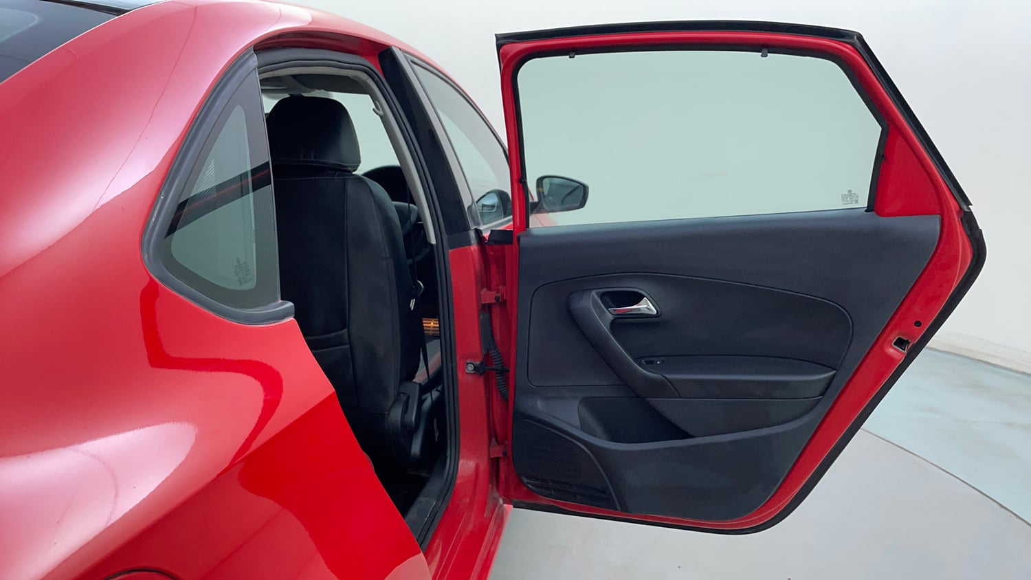 Used 2018 Skoda Rapid Style 1.6 MPI AT Petrol Automatic interior RIGHT REAR DOOR OPEN VIEW
