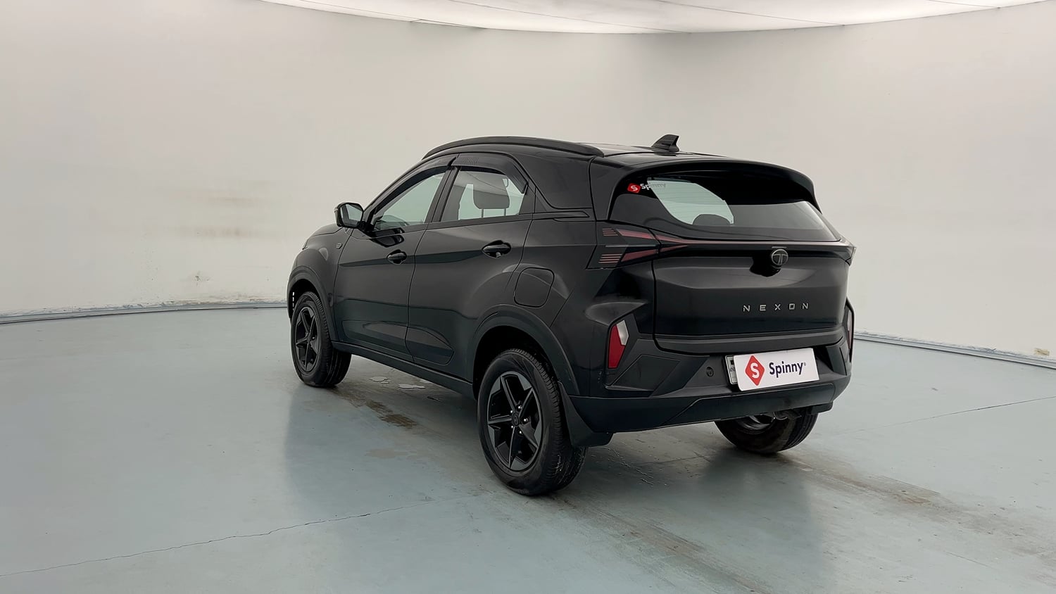 Used 2026 Tata Nexon Fearless + A PS DCA DK 1.2 Petrol Automatic exterior LEFT REAR CORNER VIEW