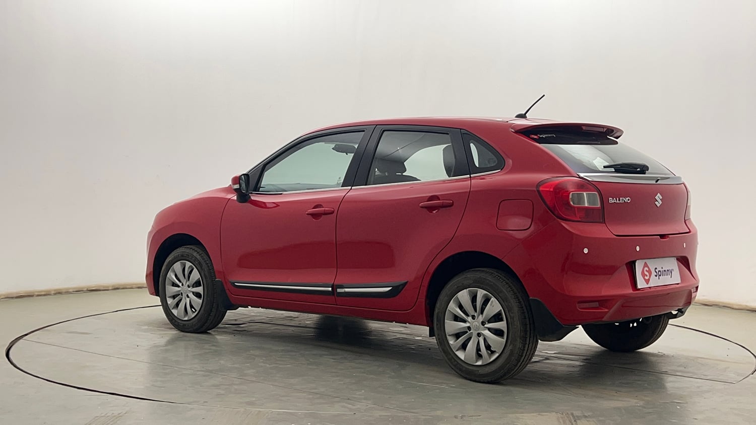 Used 2018 Maruti Suzuki Baleno Delta 1.2 Petrol Manual exterior LEFT REAR CORNER VIEW