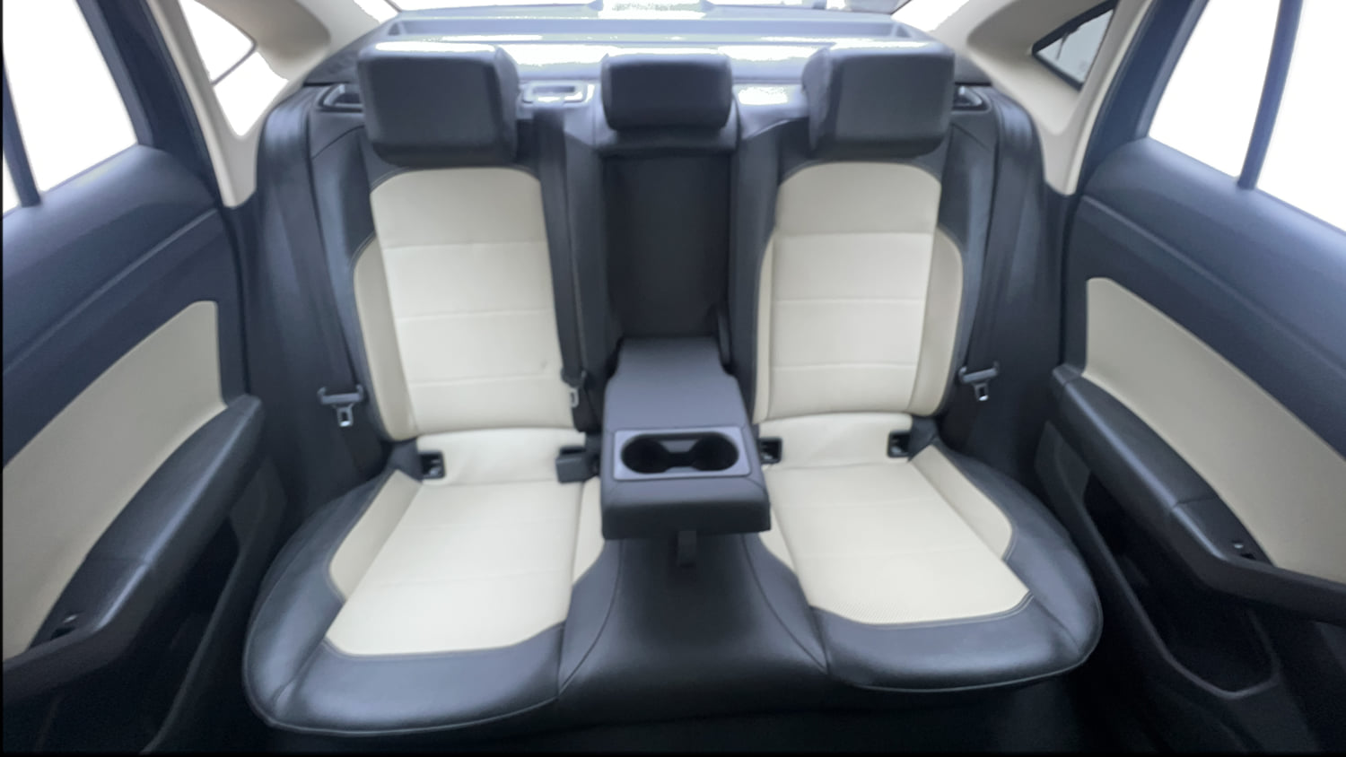 Used 2023 Skoda Slavia Style 1.0L TSI AT Petrol Automatic interior REAR SEAT CONDITION VIEW