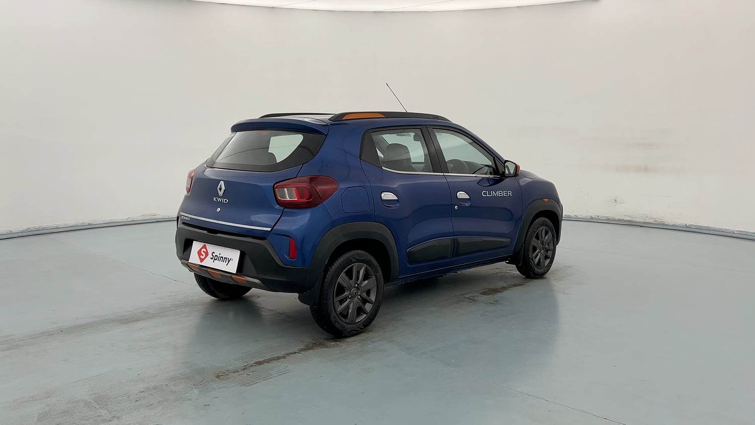 Used 2022 Renault Kwid CLIMBER 1.0 (O) Petrol Manual exterior RIGHT REAR CORNER VIEW
