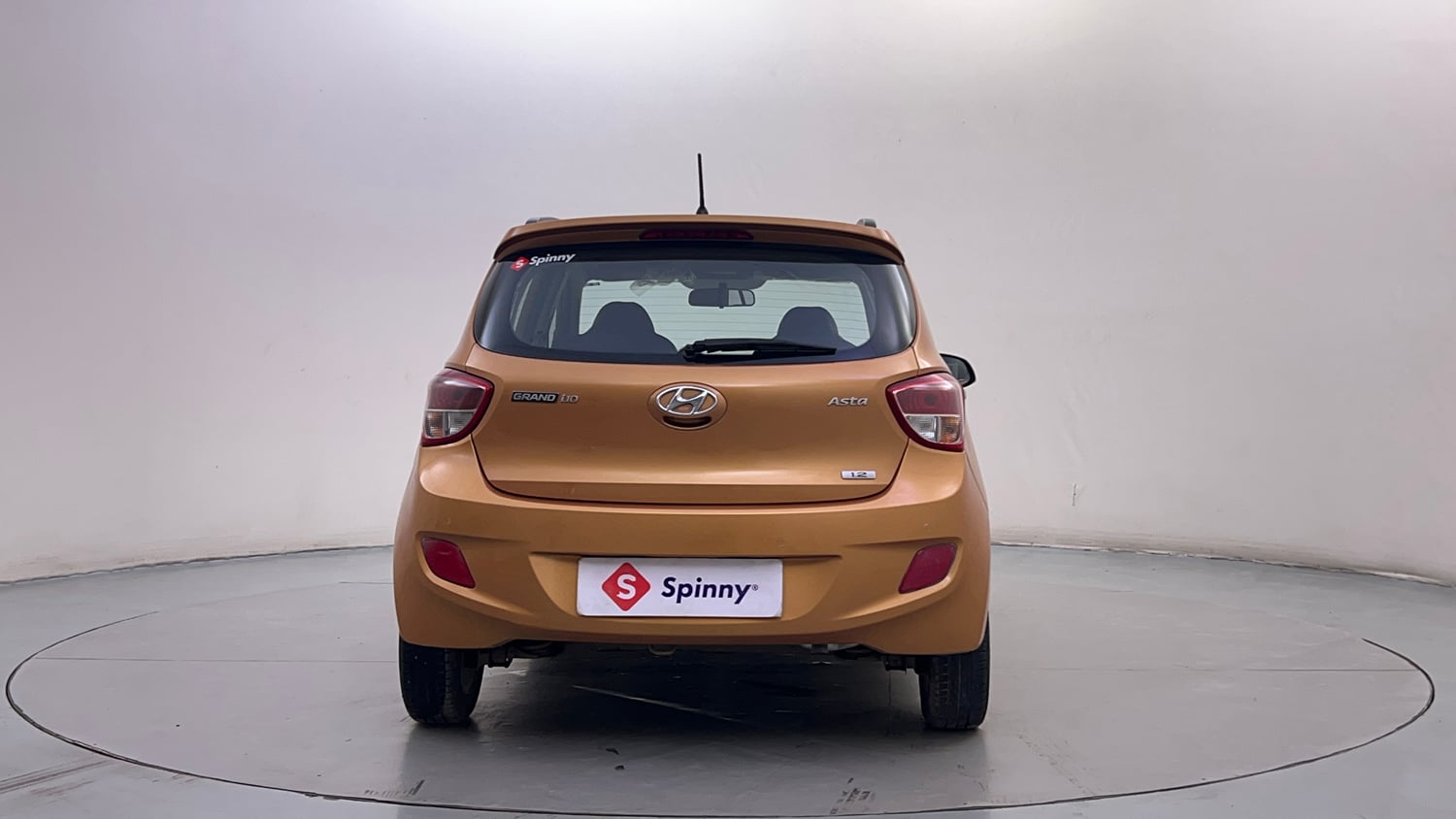 Used 2013 Hyundai Grand i10 Asta 1.2 Kappa VTVT Petrol Manual exterior BACK VIEW
