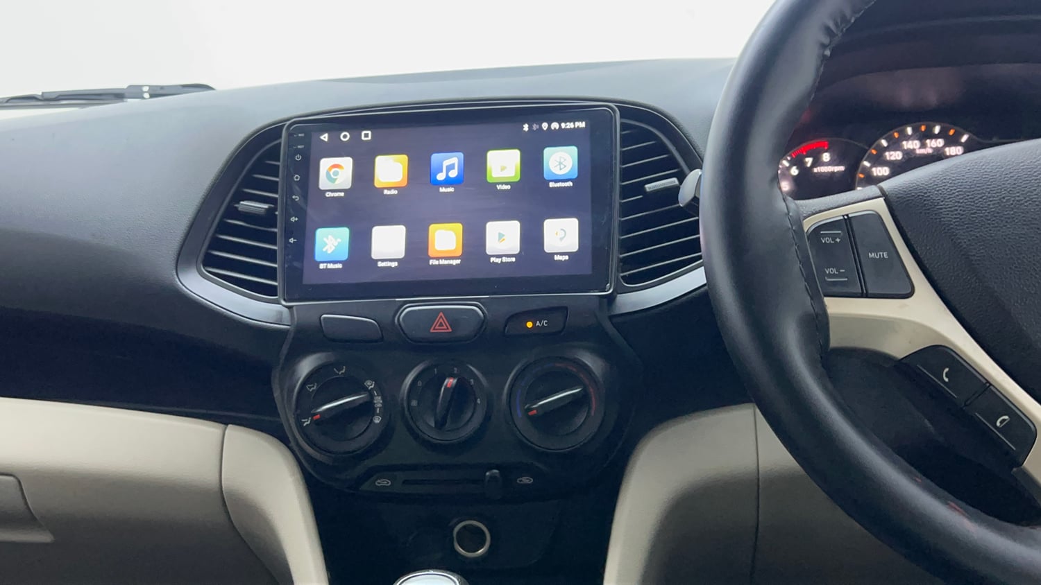 Used 2020 Hyundai Santro Magna Petrol Manual interior MUSIC SYSTEM & AC CONTROL VIEW