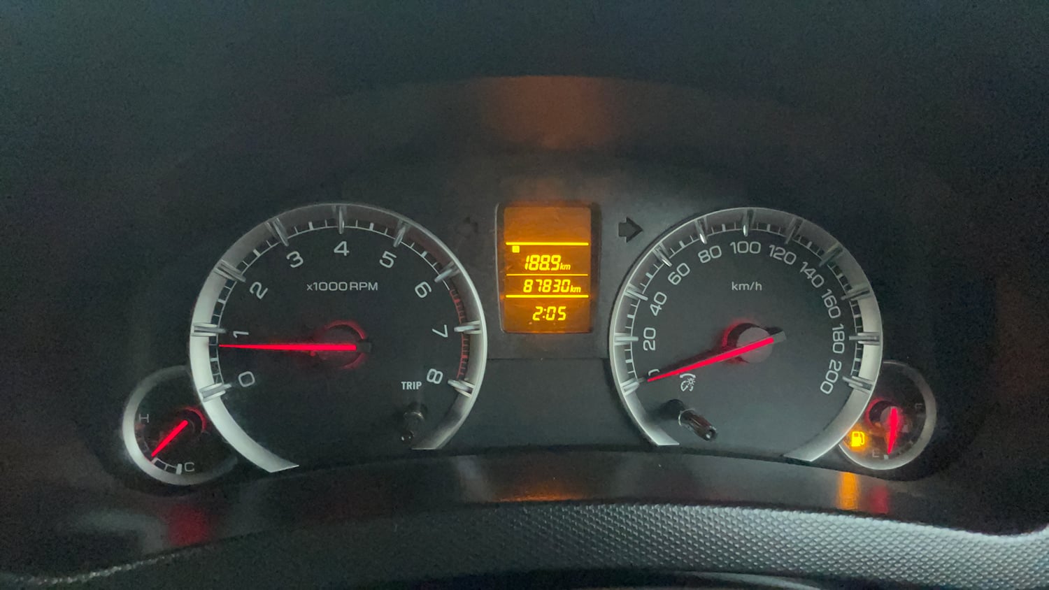 Used 2017 Maruti Suzuki Swift VXI (O) Petrol Manual interior CLUSTERMETER VIEW