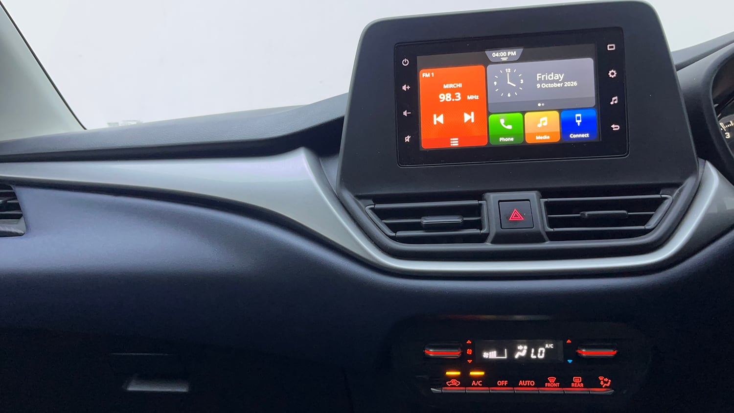 Used 2024 Maruti Suzuki Baleno Delta MT Petrol Manual interior MUSIC SYSTEM & AC CONTROL VIEW