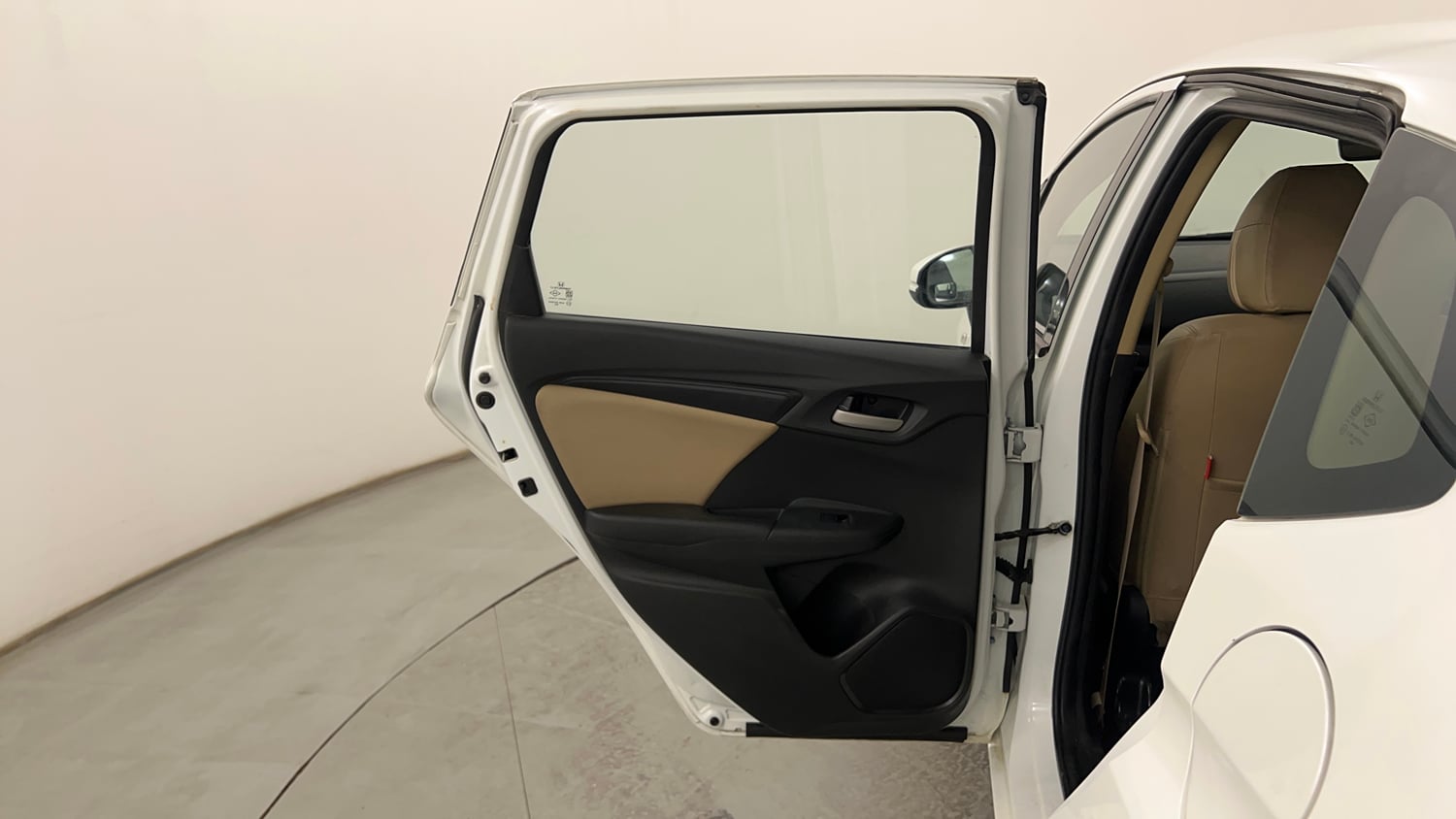 Used 2016 Honda Jazz SV Petrol Petrol Manual interior LEFT REAR DOOR OPEN VIEW