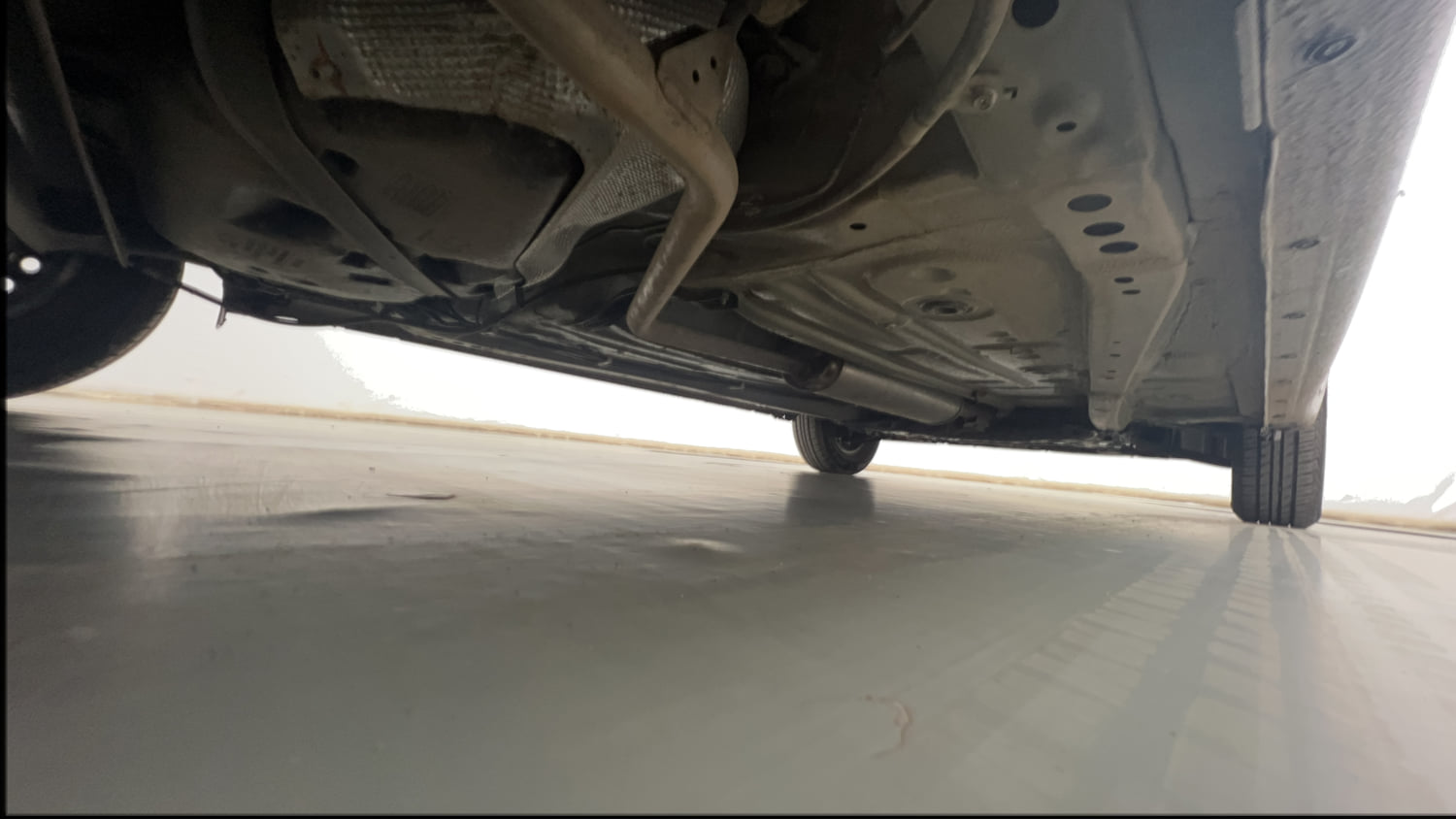 Used 2025 Maruti Suzuki Wagon R LXI 1.0 Petrol Manual extra REAR RIGHT UNDERBODY VIEW
