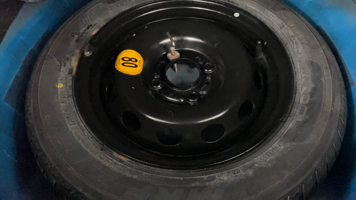 Used 2019 Tata Tiago Revotron XZ Plus Petrol Manual tyres SPARE TYRE VIEW
