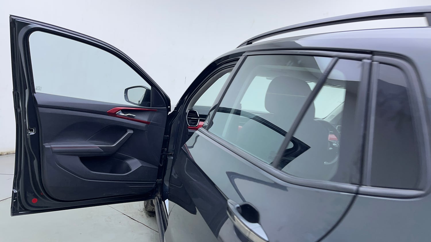 Used 2025 Skoda Kushaq Monte Carlo 1.0L TSI AT Petrol Automatic interior LEFT FRONT DOOR OPEN VIEW