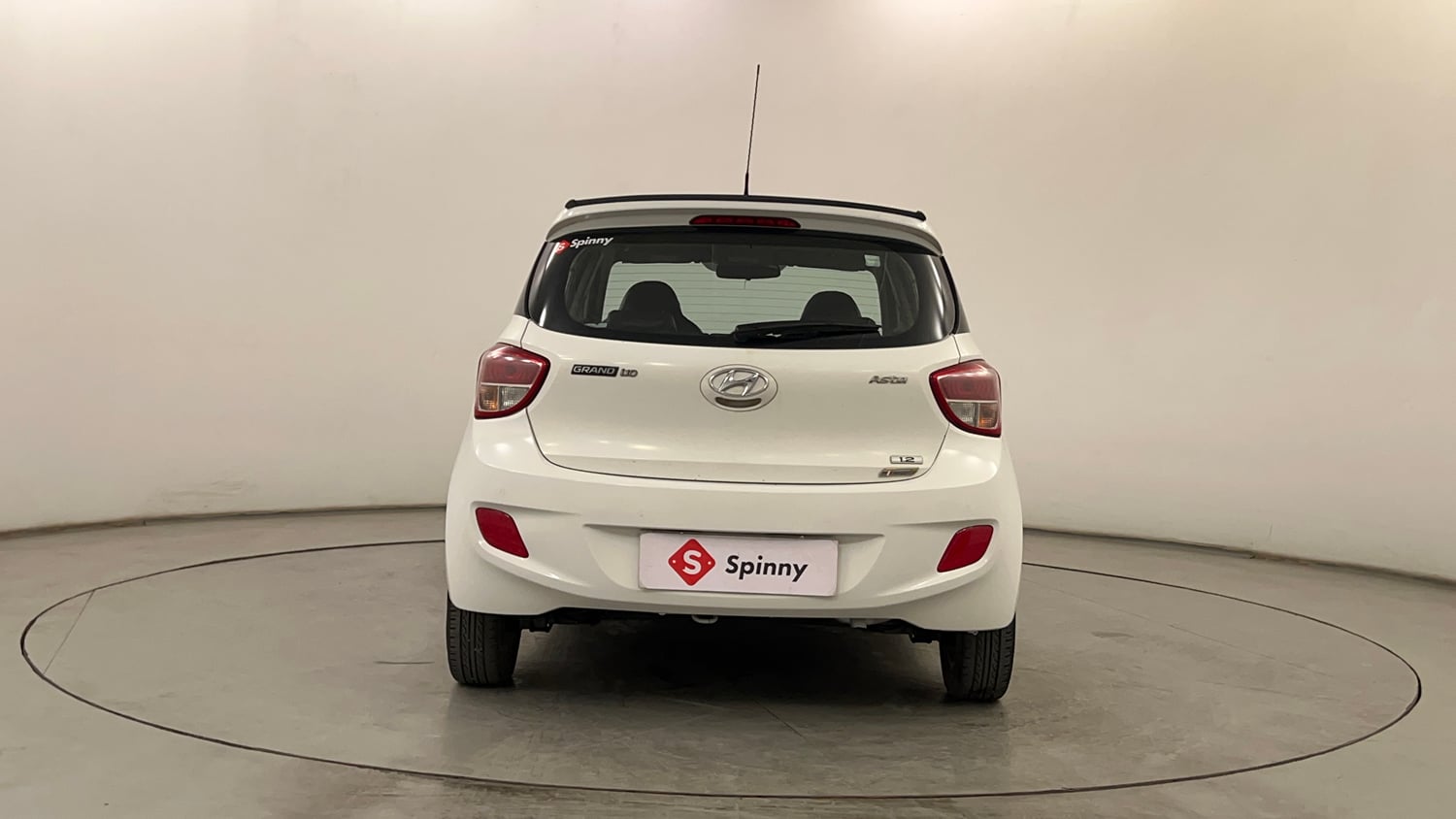 Used 2015 Hyundai Grand i10 Asta 1.2 Kappa VTVT Petrol Manual exterior BACK VIEW