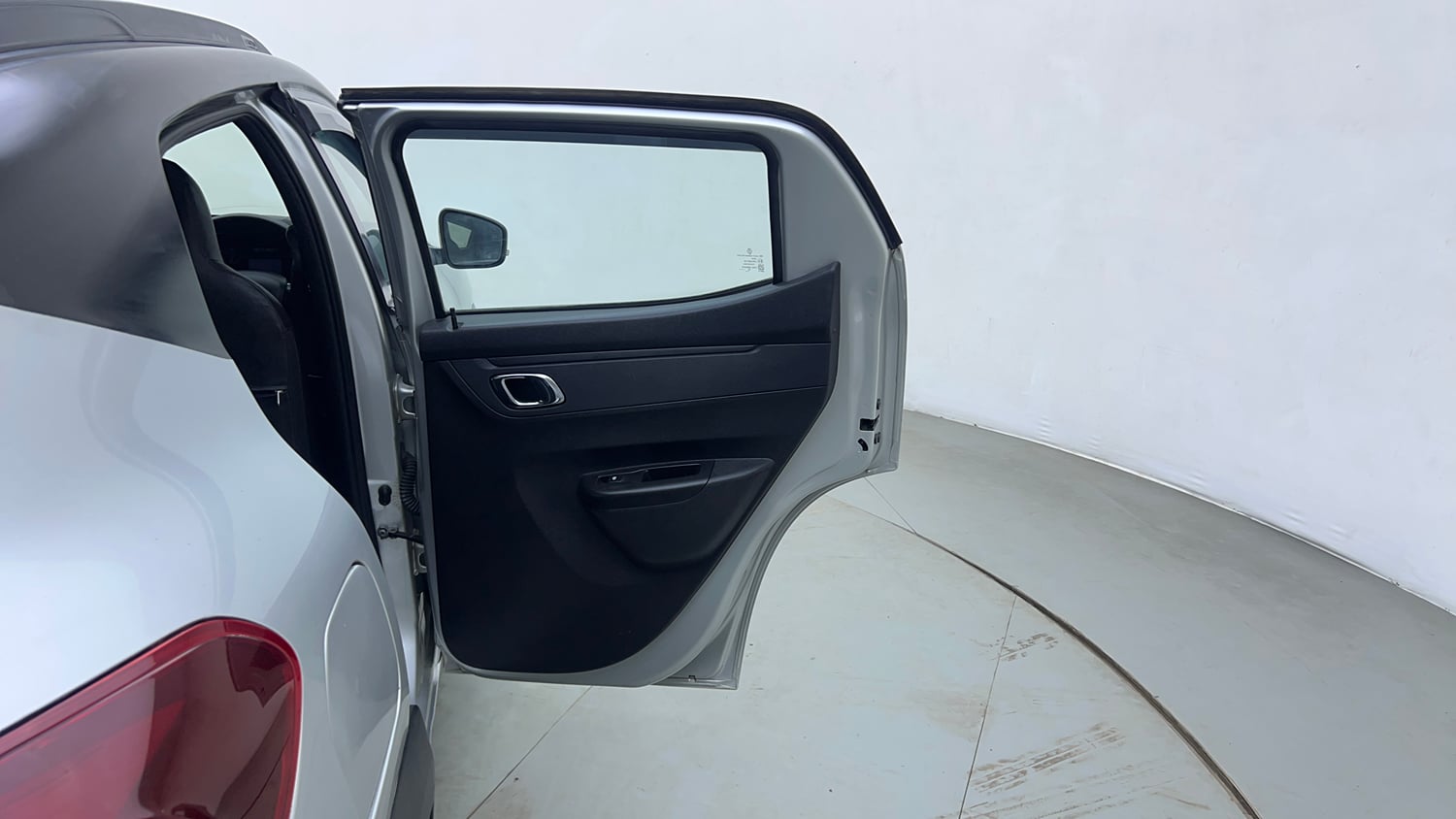 Used 2024 Renault Kwid CLIMBER AMT Petrol Automatic interior RIGHT REAR DOOR OPEN VIEW