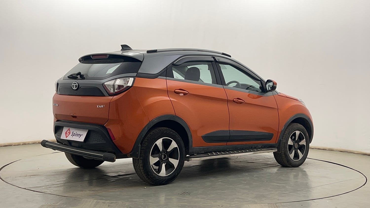 Used 2019 Tata Nexon XZA Plus Petrol Dual Tone Petrol Automatic exterior RIGHT REAR CORNER VIEW