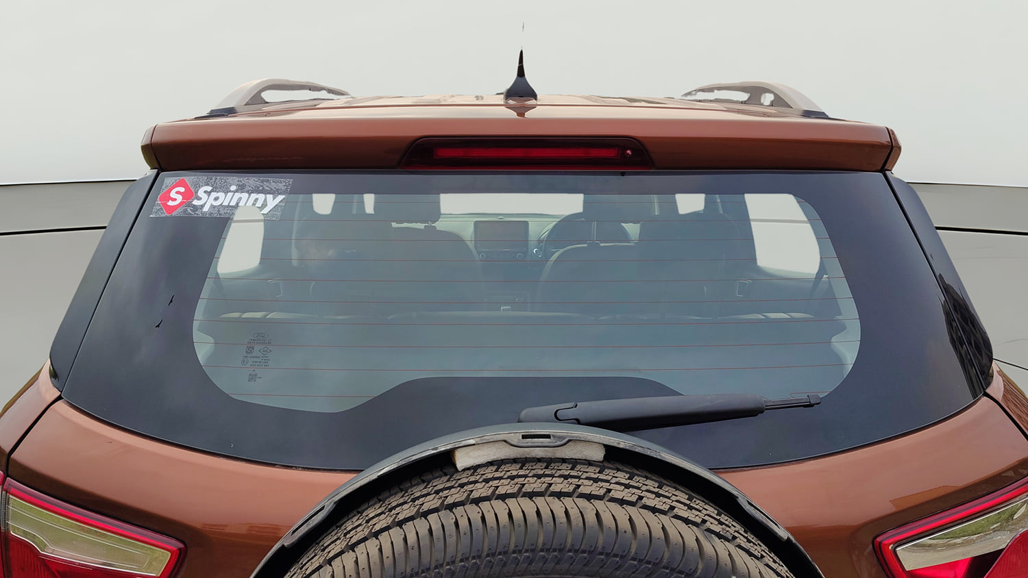 Used 2018 Ford EcoSport Titanium 1.5L Ti-VCT Petrol Manual exterior BACK WINDSHIELD VIEW