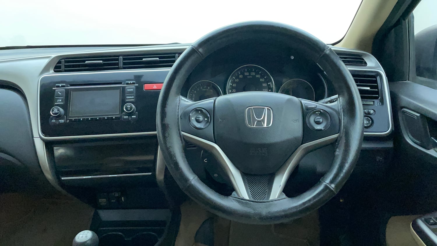 Used 2014 Honda City V Petrol Manual interior STEERING VIEW
