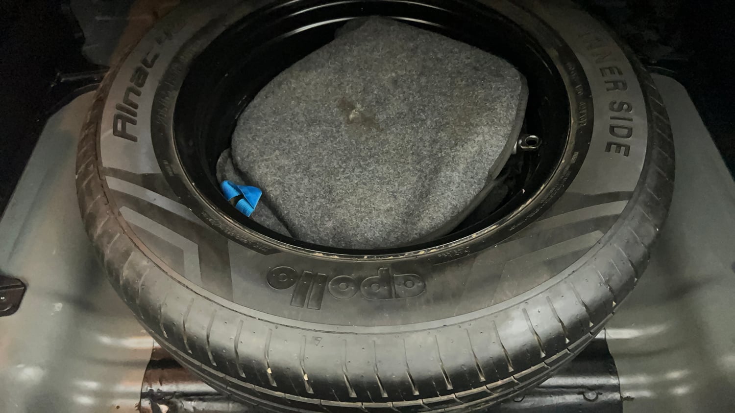 Used 2023 Hyundai Creta SX 1.5 Petrol Petrol Manual tyres SPARE TYRE VIEW