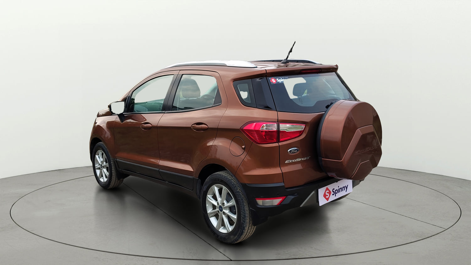 Used 2018 Ford EcoSport Titanium 1.5L Ti-VCT Petrol Manual exterior LEFT REAR CORNER VIEW