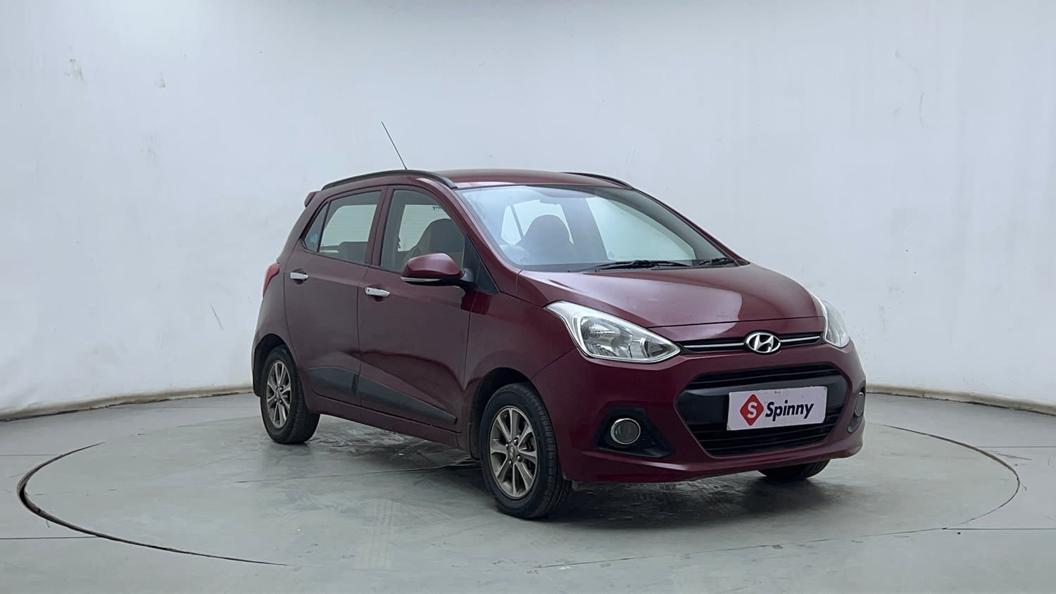 Used 2015 Hyundai Grand i10 Asta 1.2 Kappa VTVT Petrol Manual exterior RIGHT FRONT CORNER VIEW