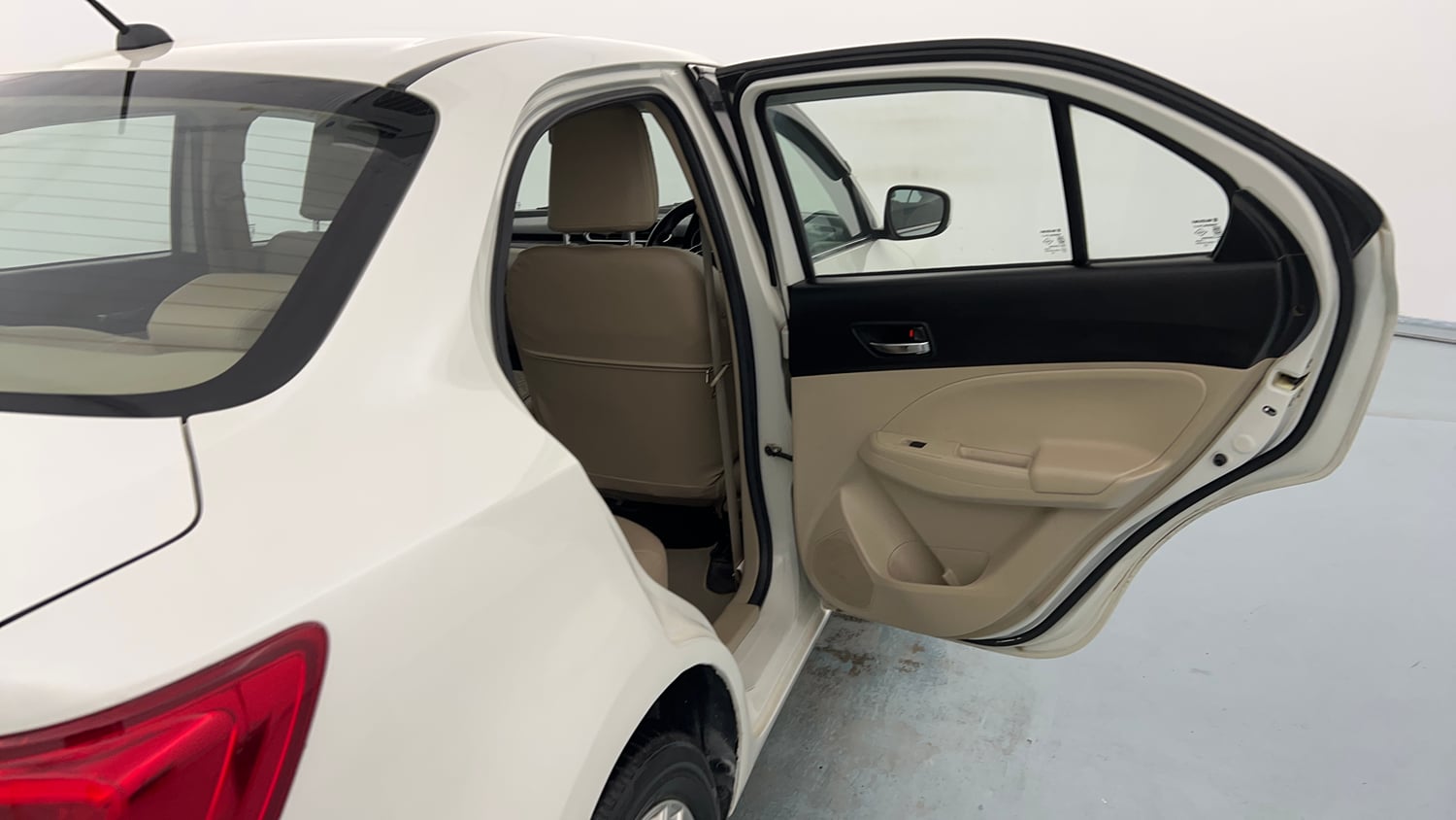 Used 2020 Maruti Suzuki Dzire ZXi Petrol Manual interior RIGHT REAR DOOR OPEN VIEW