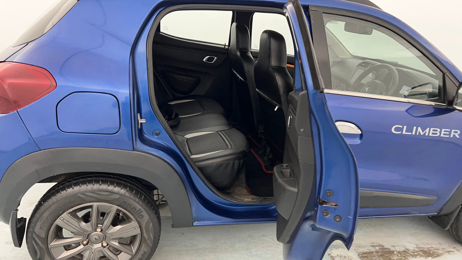 Used 2022 Renault Kwid CLIMBER 1.0 (O) Petrol Manual interior RIGHT SIDE REAR DOOR CABIN VIEW
