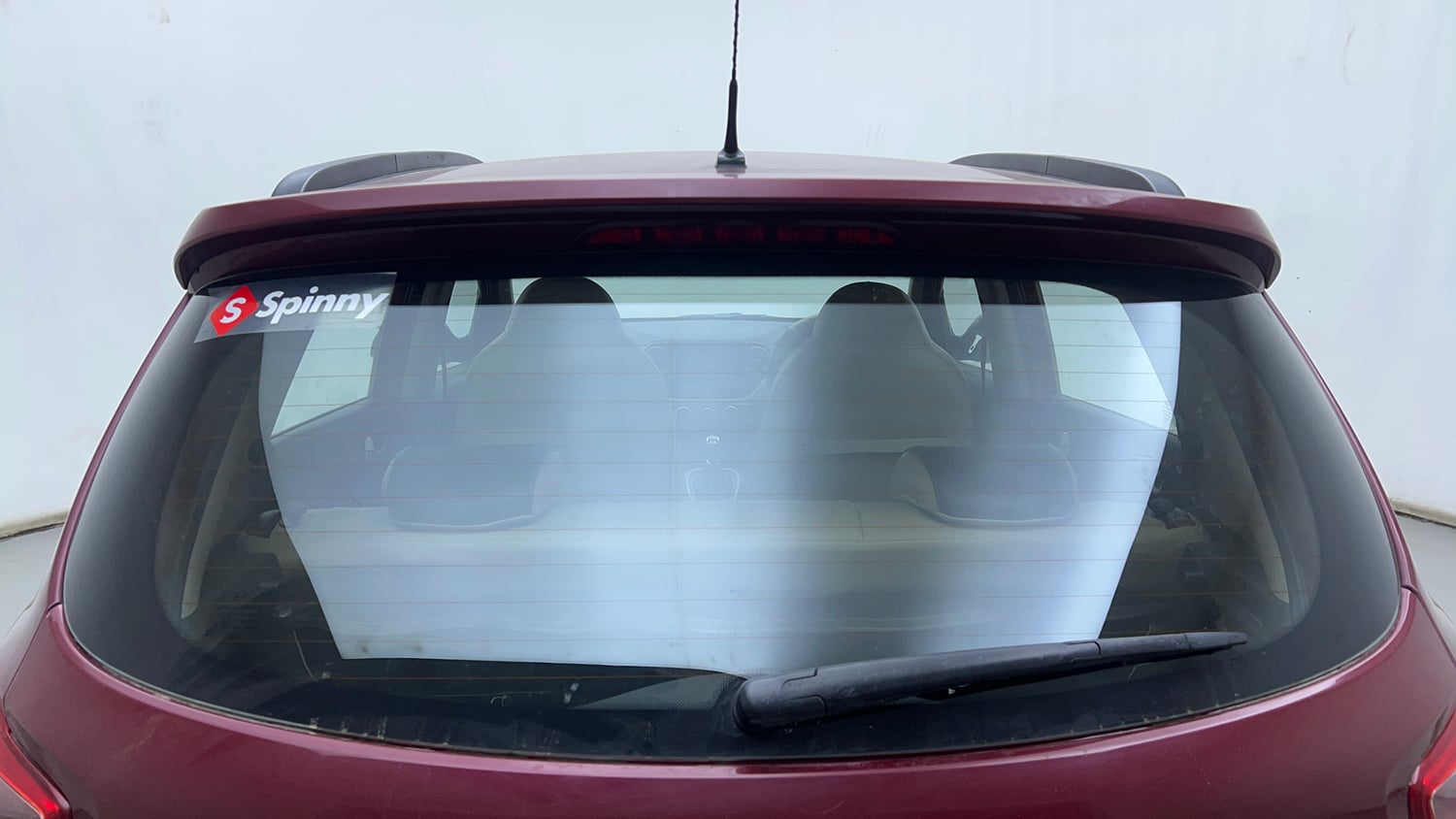 Used 2015 Hyundai Grand i10 Asta 1.2 Kappa VTVT Petrol Manual exterior BACK WINDSHIELD VIEW