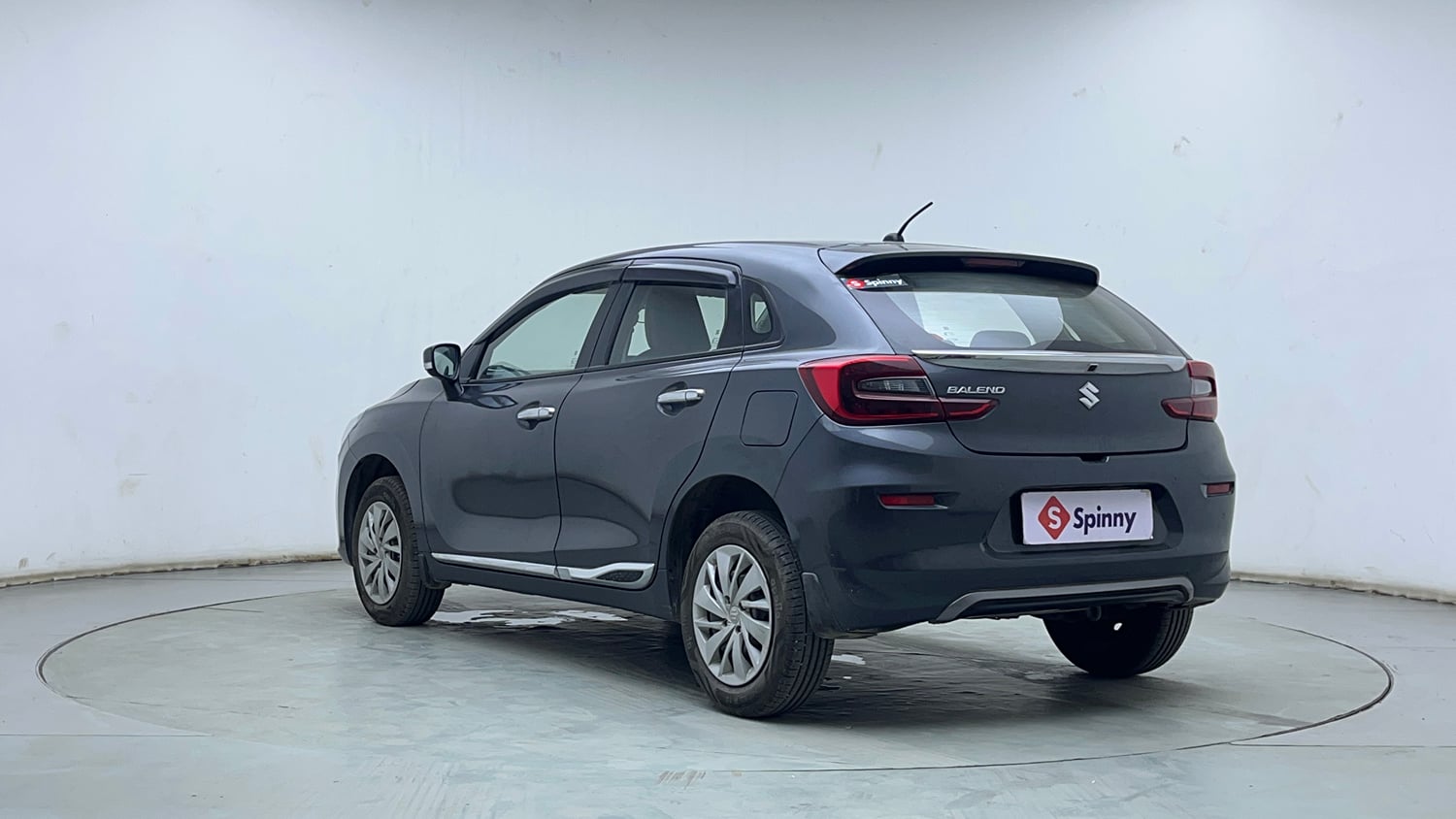 Used 2024 Maruti Suzuki Baleno Delta MT Petrol Manual exterior LEFT REAR CORNER VIEW