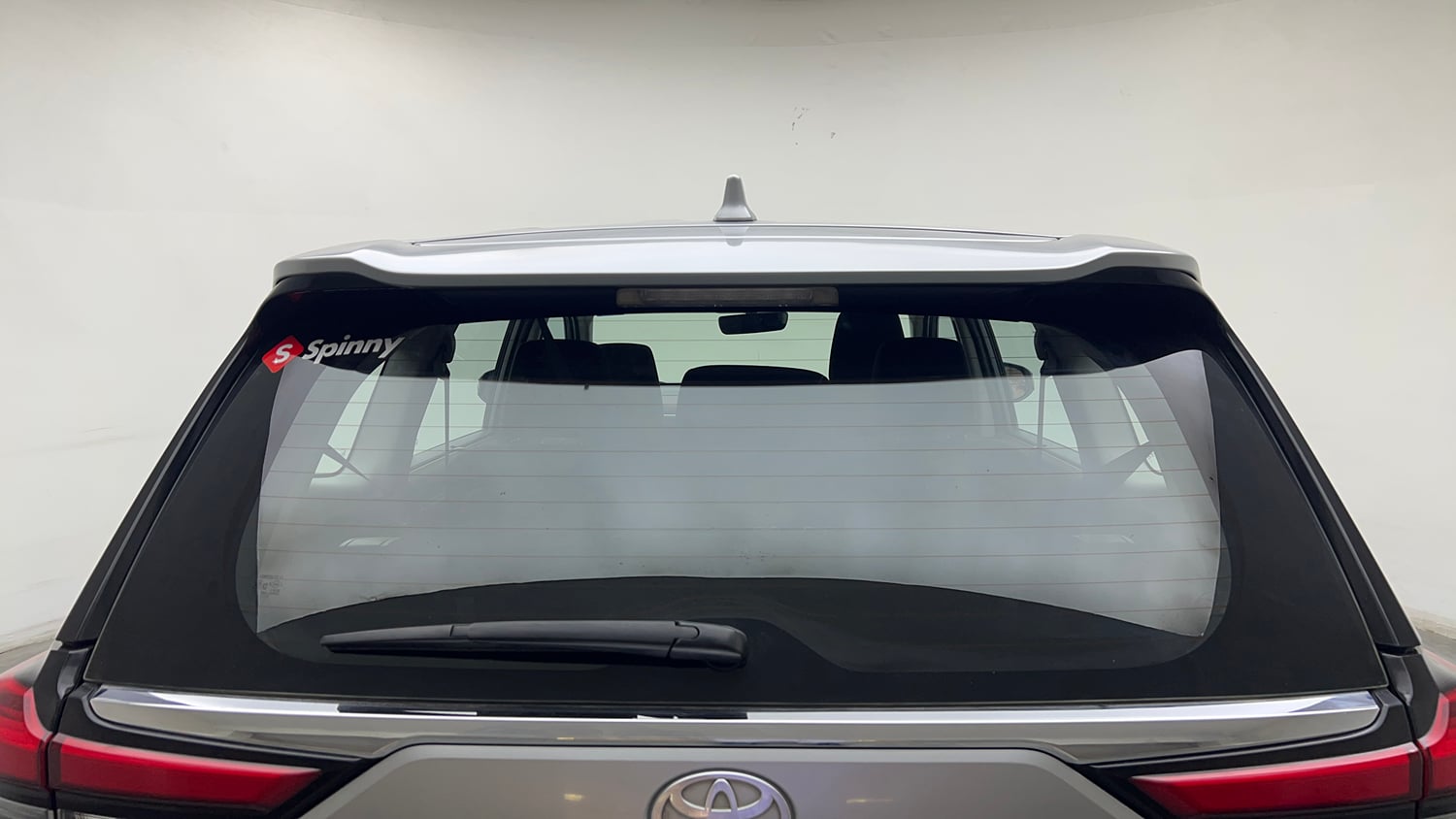 Used 2023 Toyota Innova Hycross VX Hybrid 7 STR Hybrid Automatic exterior BACK WINDSHIELD VIEW