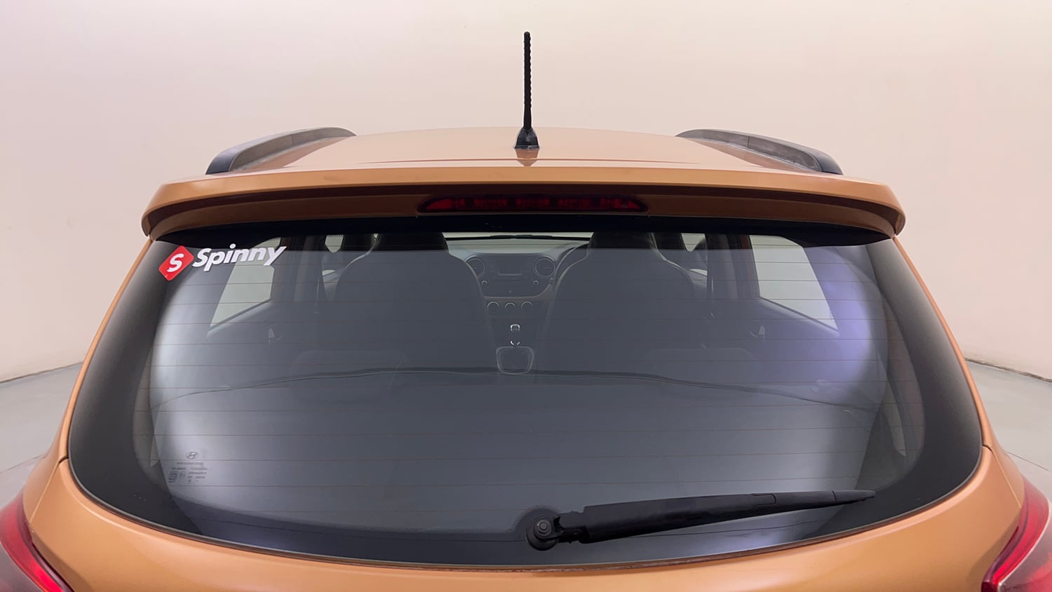 Used 2013 Hyundai Grand i10 Asta 1.2 Kappa VTVT Petrol Manual exterior BACK WINDSHIELD VIEW