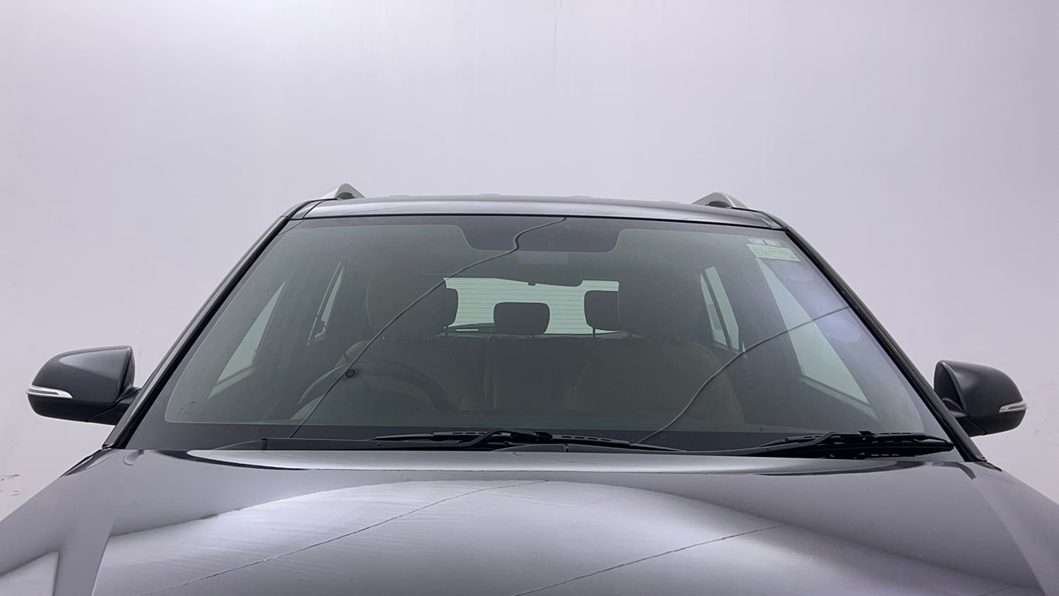 Used 2017 Hyundai Creta SX Plus 1.6 AT Petrol Petrol Automatic exterior FRONT WINDSHIELD VIEW