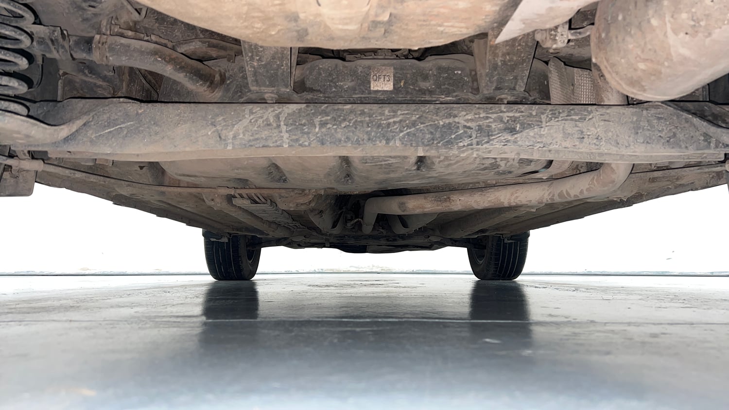 Used 2020 Hyundai Venue SX 1.4 CRDi Dual Tone Diesel Manual extra REAR UNDERBODY VIEW (TAKEN FROM REAR)