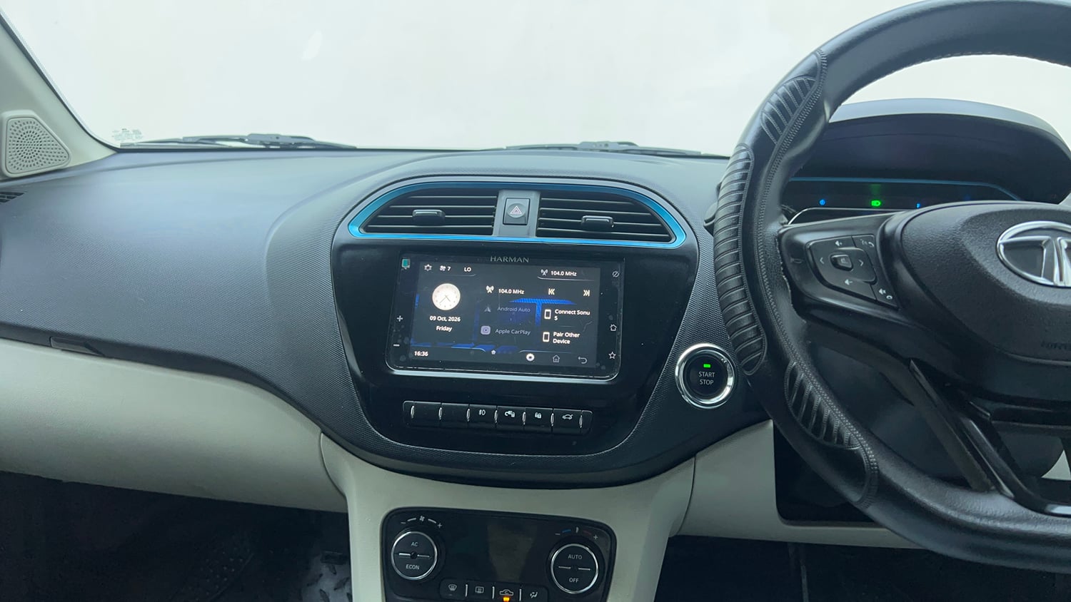 Used 2022 Tata Tigor EV XZ Plus Electric Automatic top_features Integrated (in-dash) music system