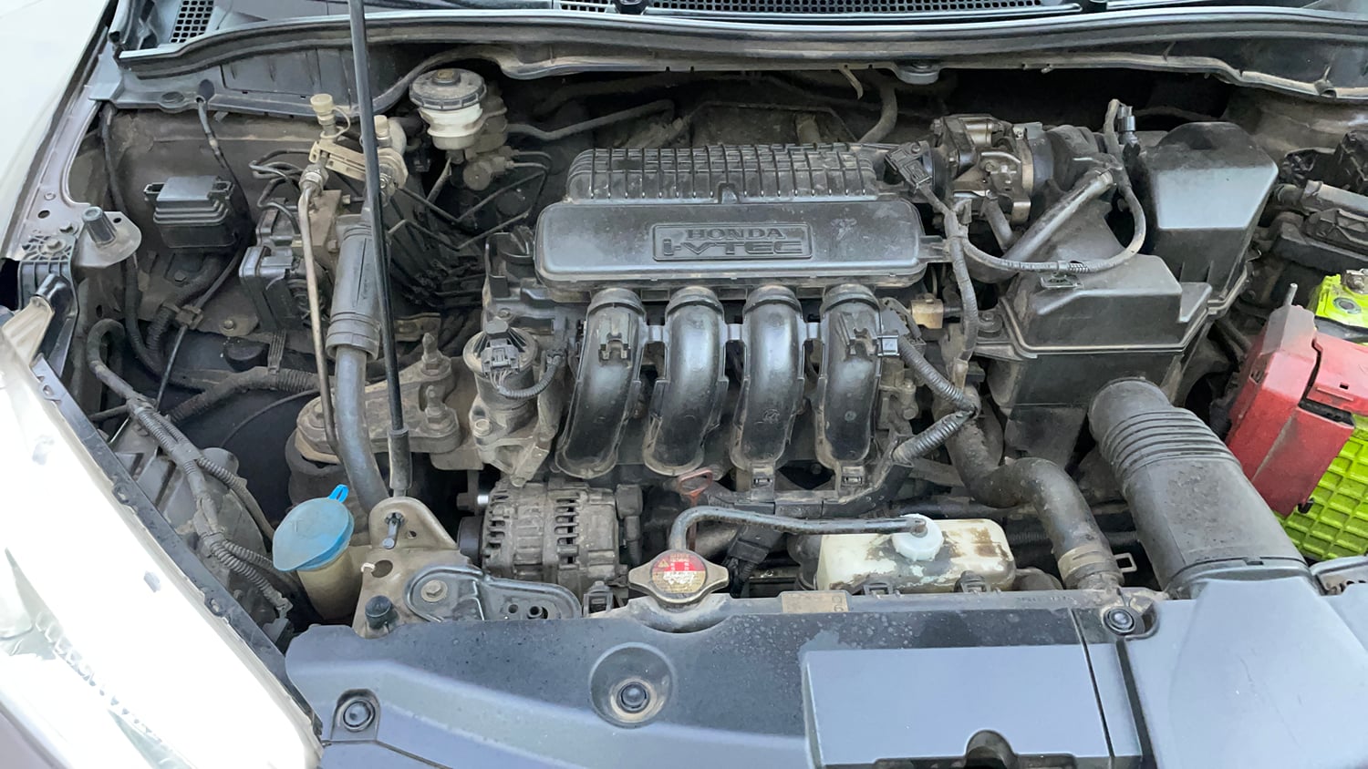 Used 2014 Honda City V Petrol Manual engine ENGINE RIGHT SIDE VIEW