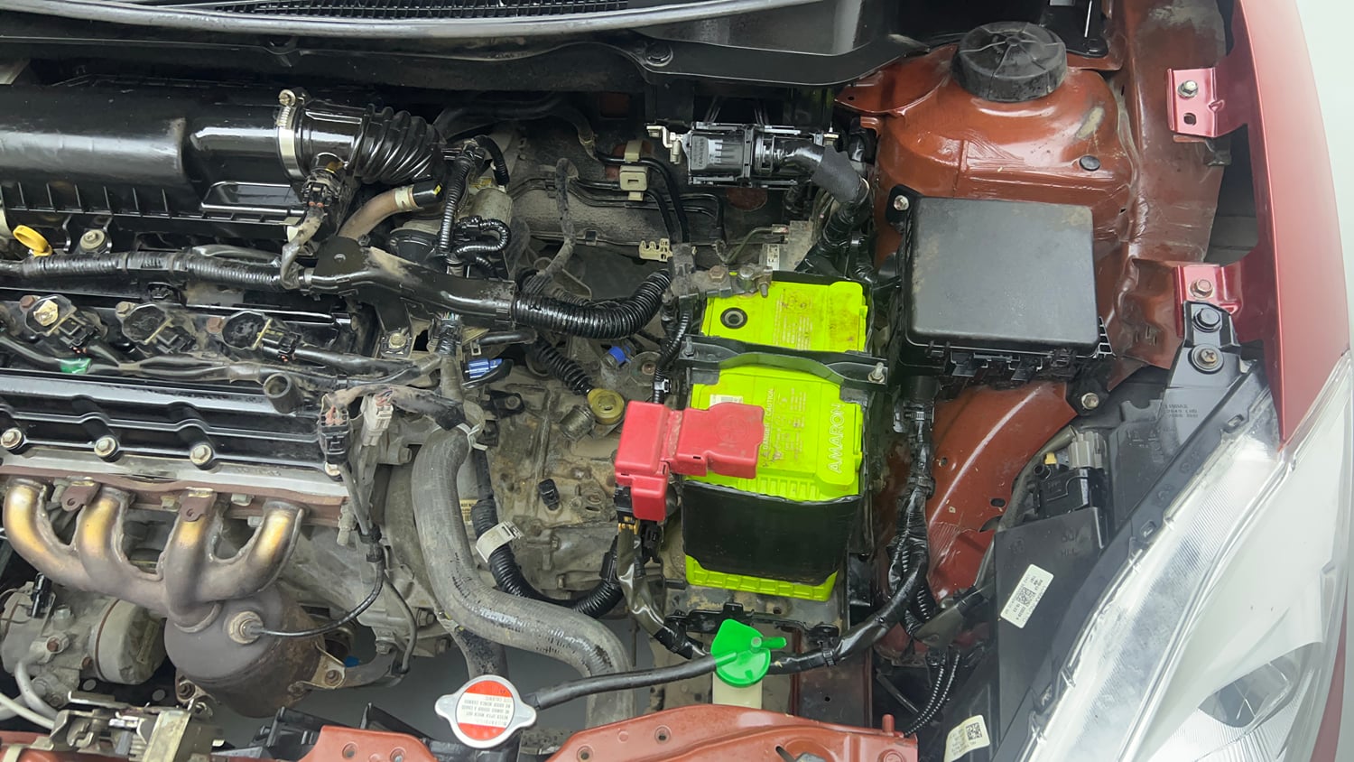 Used 2017 Maruti Suzuki Dzire VXi Petrol Manual engine ENGINE LEFT SIDE VIEW