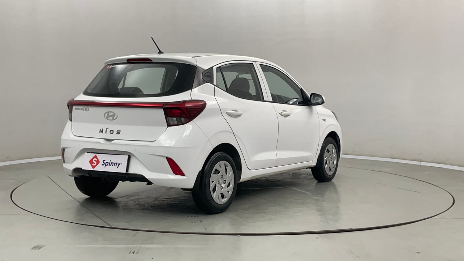 Used 2023 Hyundai Grand i10 Nios Magna 1.2 Kappa VTVT Petrol Manual exterior RIGHT REAR CORNER VIEW