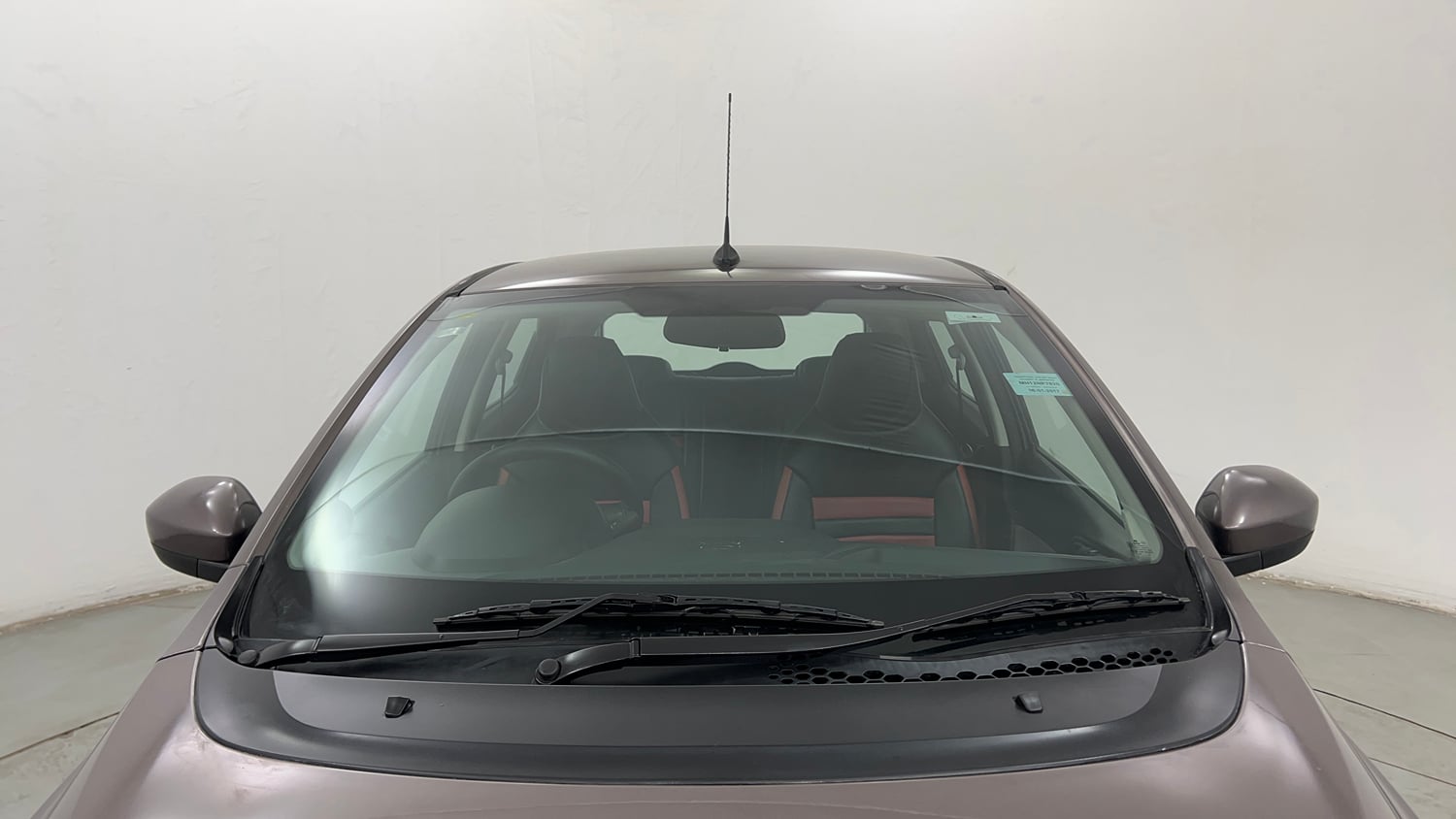 Used 2017 Tata Tiago Revotron XT Petrol Manual exterior FRONT WINDSHIELD VIEW