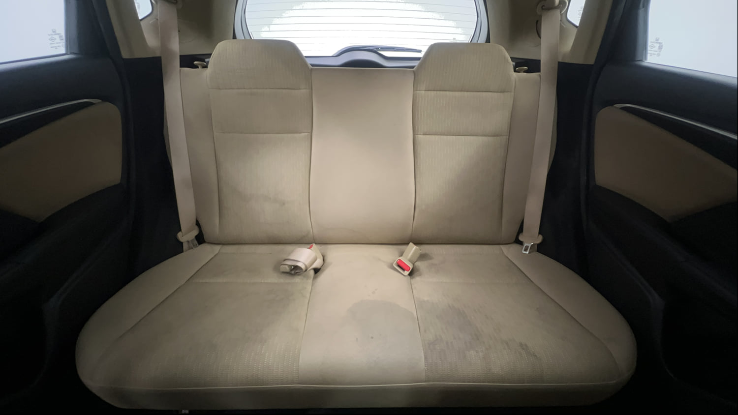 Used 2017 Honda Jazz V Petrol Petrol Manual interior REAR SEAT CONDITION VIEW