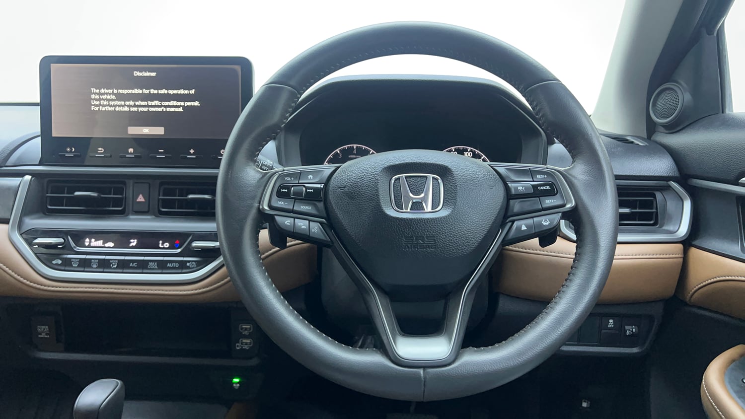 Used 2024 Honda Elevate ZX CVT Petrol Automatic interior STEERING VIEW