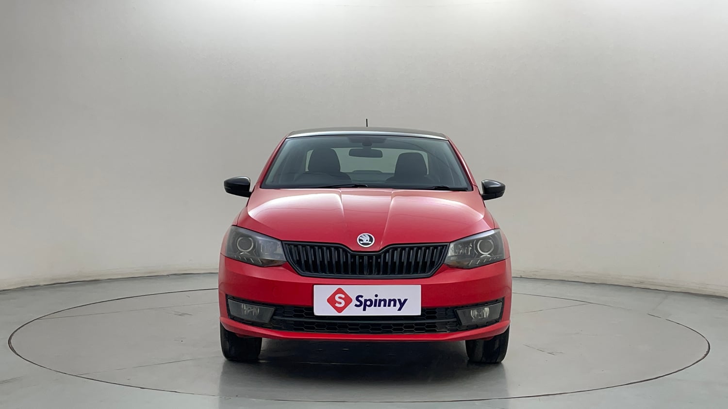 Used 2018 Skoda Rapid Style 1.6 MPI AT Petrol Automatic exterior FRONT VIEW