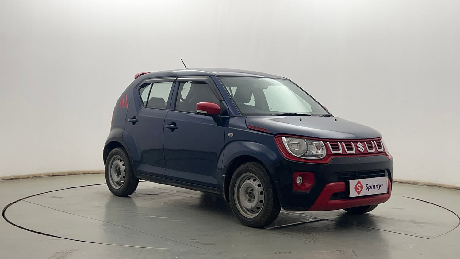 Used 2022 Maruti Suzuki Ignis Sigma 1.2 MT Petrol Manual exterior RIGHT FRONT CORNER VIEW