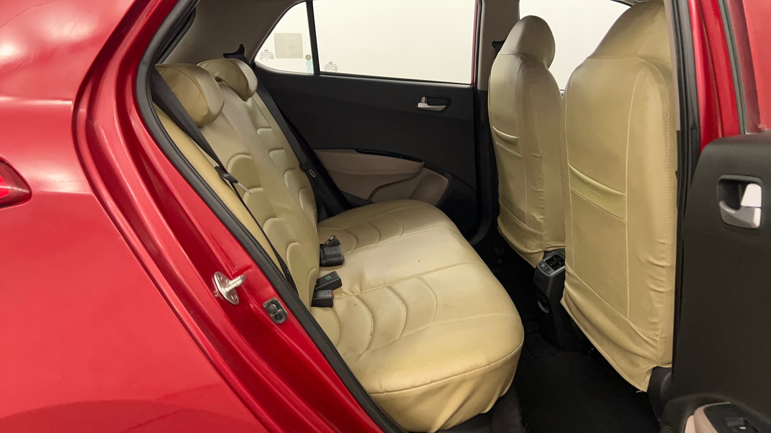 Used 2018 Hyundai Grand i10 Asta 1.2 Kappa VTVT Petrol Manual interior RIGHT SIDE REAR DOOR CABIN VIEW